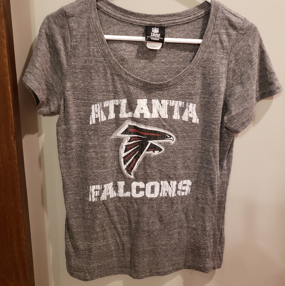 Ladies Atlanta Falcons scoop neck tee